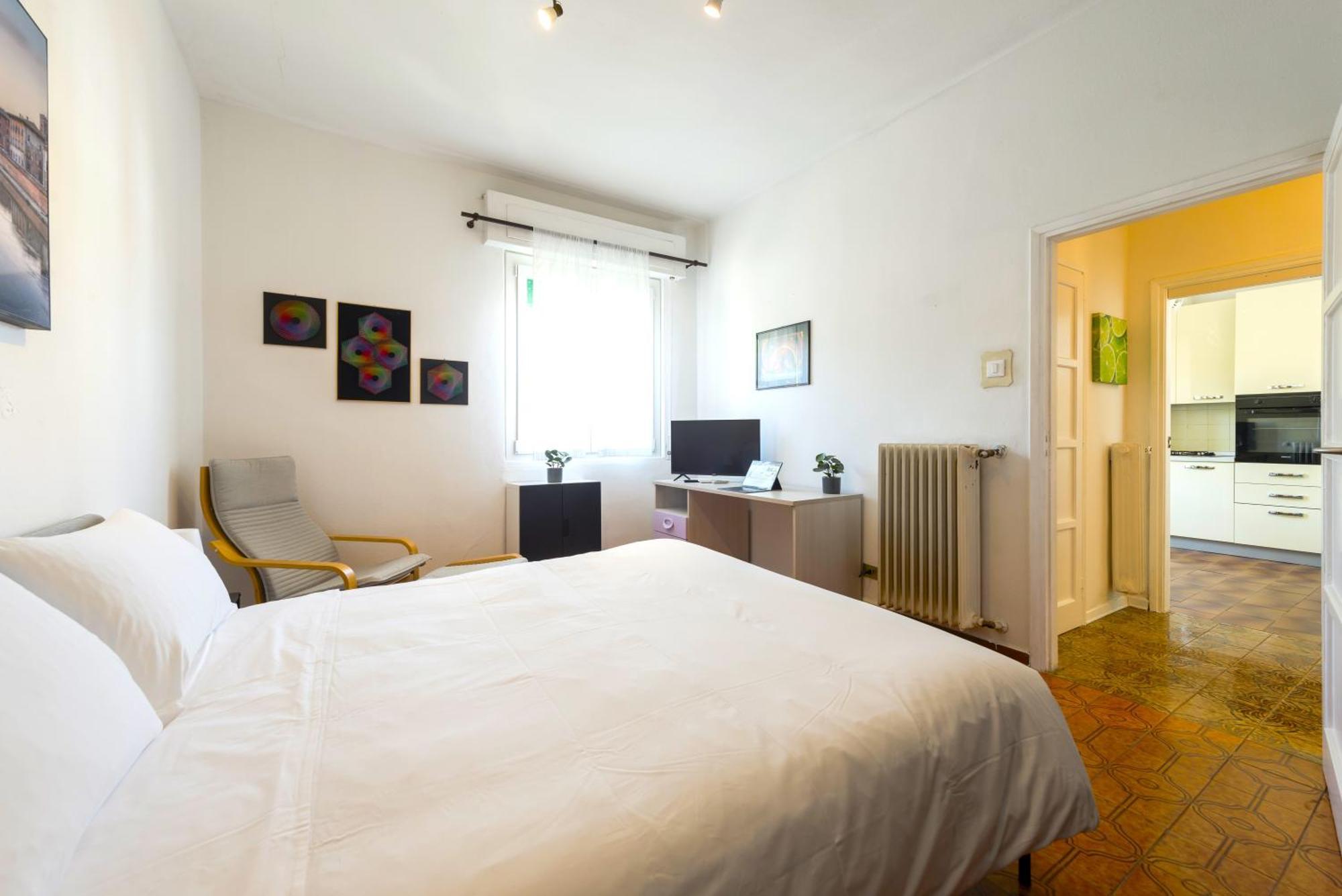 Hostly-Ai Due Passi Apartment Pisa Exteriör bild